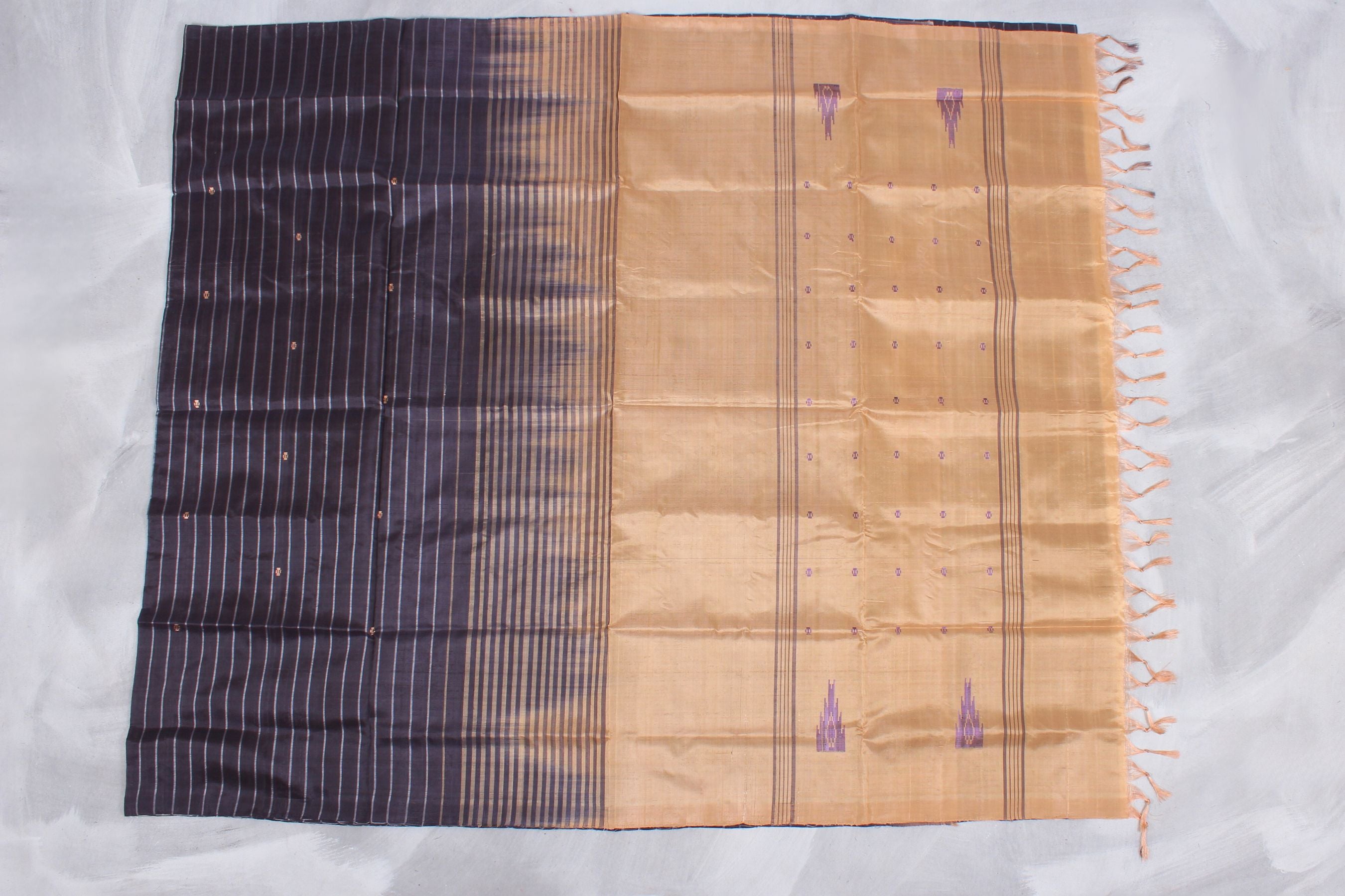 Organic Banana Pith Saree by JCSFashions -Traditional Elegance Redefined Saree JCS Fashions