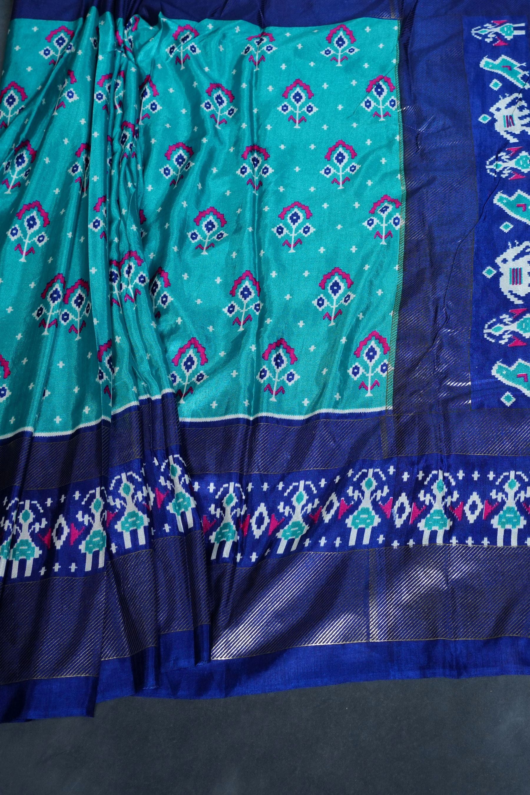Dola Silk Banita Saree with Mulberry Silk Blouse - Timeless Elegance Saree JCS Fashions