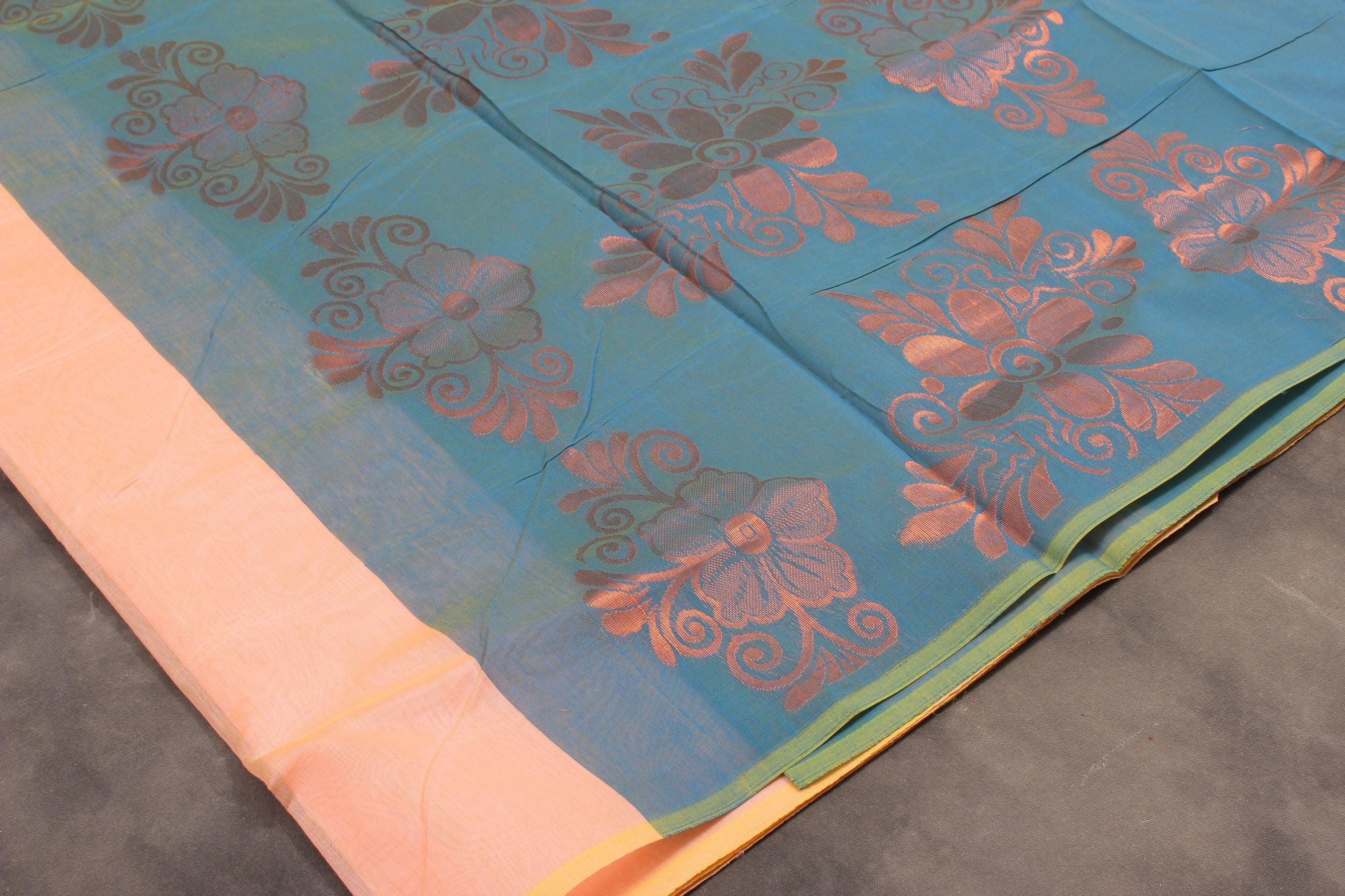 JCSFashions Pure Silk Cotton Sarees with Elegant Motifs Saree JCS Fashions