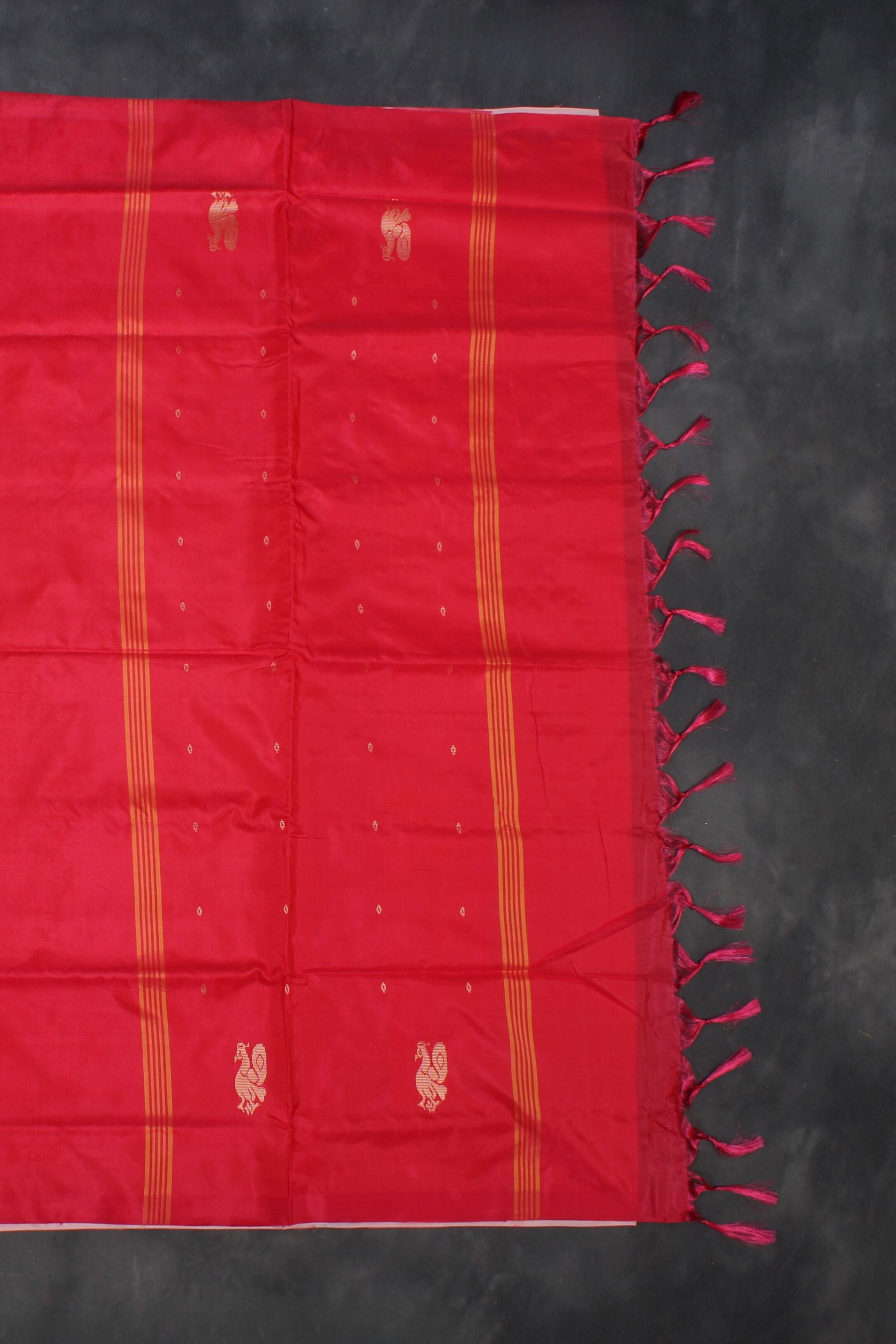 Eco-Chic Handwoven Banana Pith Saree - Timeless Style by JCSFashions Saree JCS Fashions