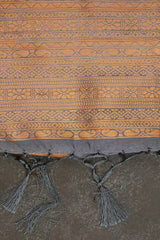 Kanchipuram Semi-Silk Saree with Rising Border & Stitched Blouse - View 4 - JCS Fashions