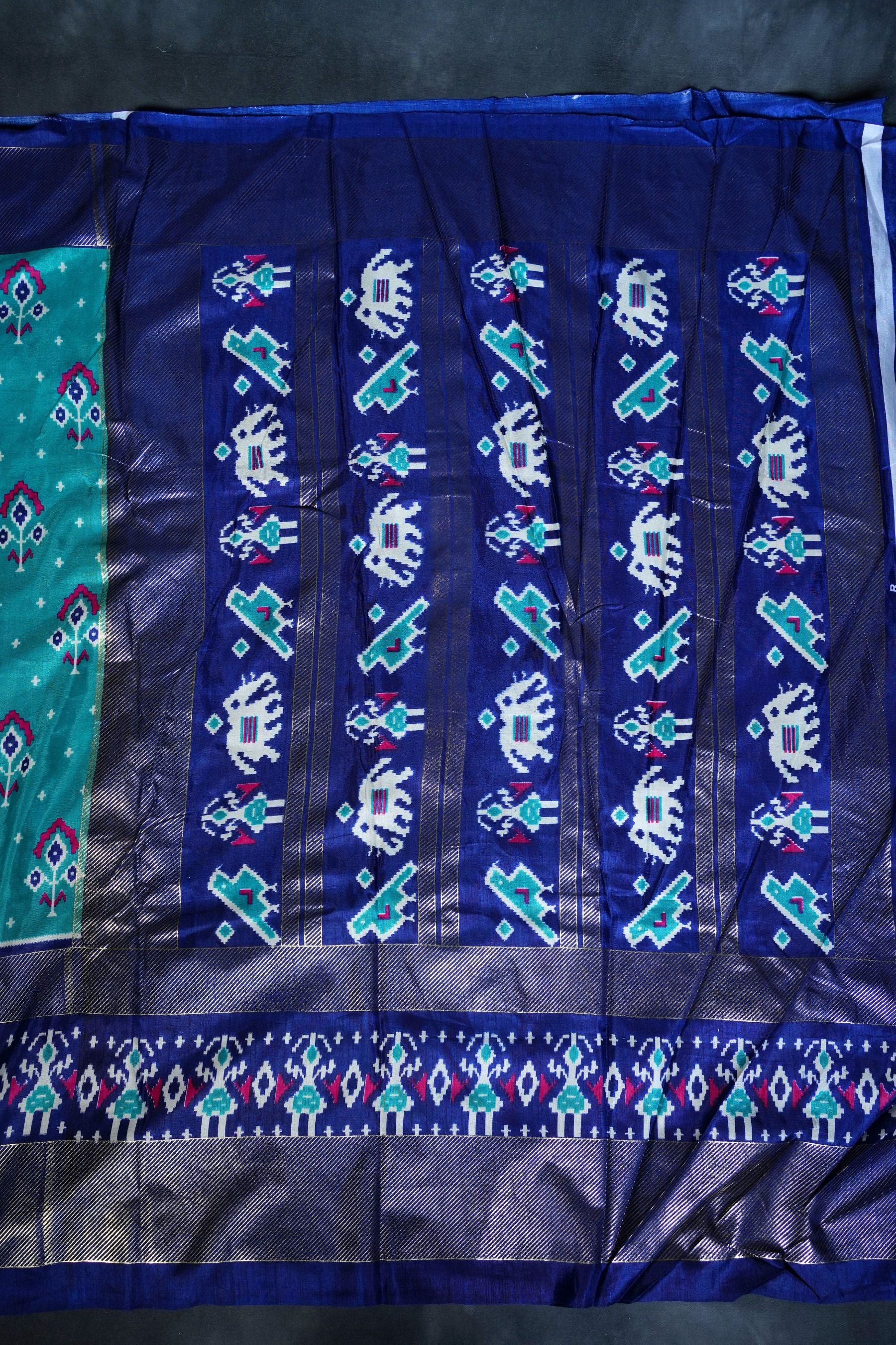 Dola Silk Banita Saree with Mulberry Silk Blouse - Timeless Elegance Saree JCS Fashions