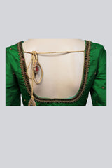 Indian Tradition Aari Work Bridal Blouse For Women