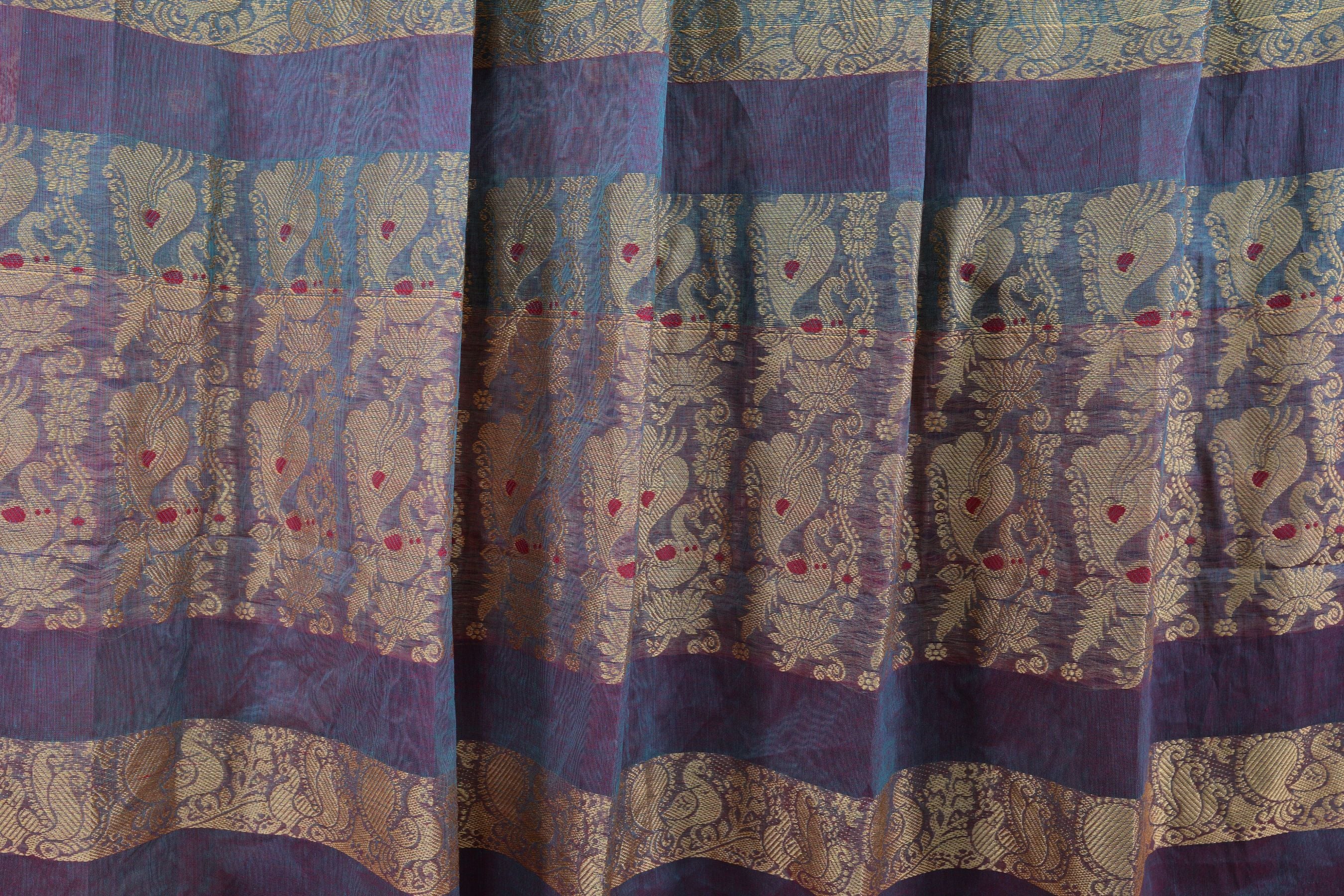 Graceful 6.75 Yard Cotton Saree - Elegance & Traditional Craftsmanship Saree JCS Fashions