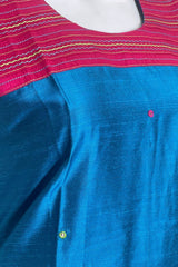 Women's Beautiful Hand Crafted Soft Silk Cotton Short Kurti