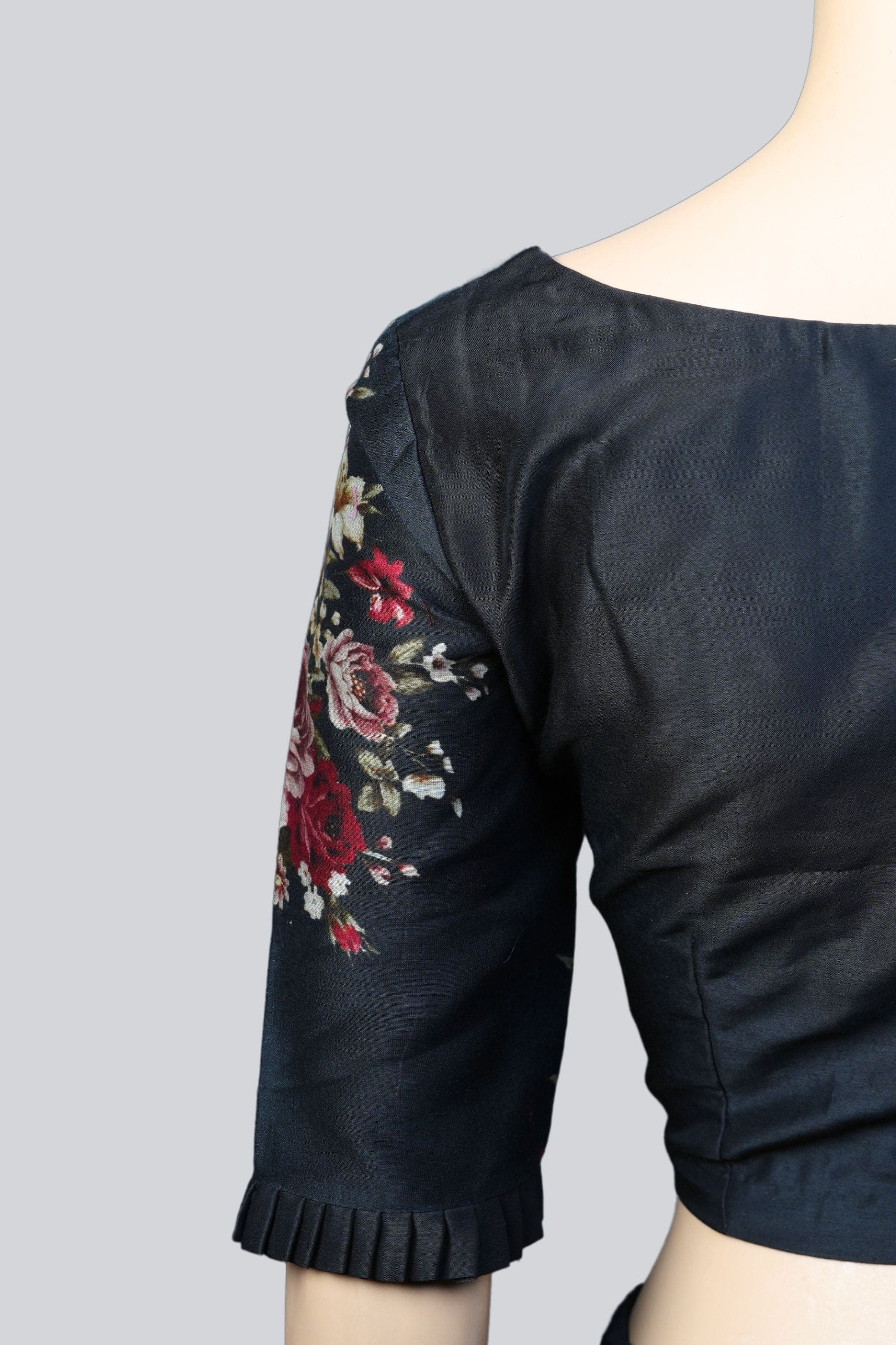 Chic Comfort: JCS Exclusive Digital Print Front Open Blouse in Soft Cotton Blouse JCS Fashions