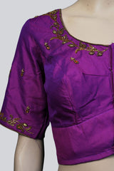 Exquisite Aari Work Bridal Blouse - Perfect Fit for Your Special Day