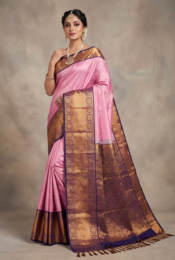 Exquisite Kanchipuram Silk Saree: Radiate Grace with JCS Fashions