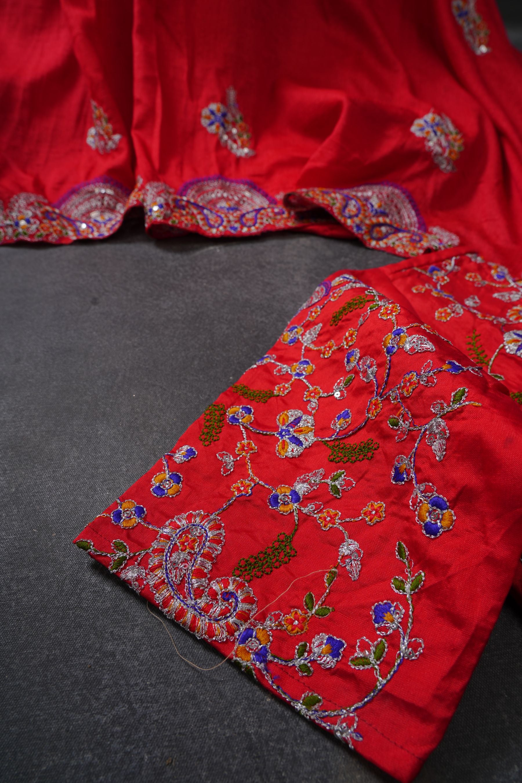 Premium Rajwadi Silk Embellished Saree With Latkan Blouse SAREE JCS Fashions
