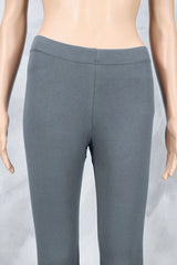Steel Grey Ankle Length 4-Way Lycra Leggings for Women