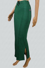 Pakistan Green 4 Way Lycra Shapewear Inskirt for Women with Stretch Waist and Long Length