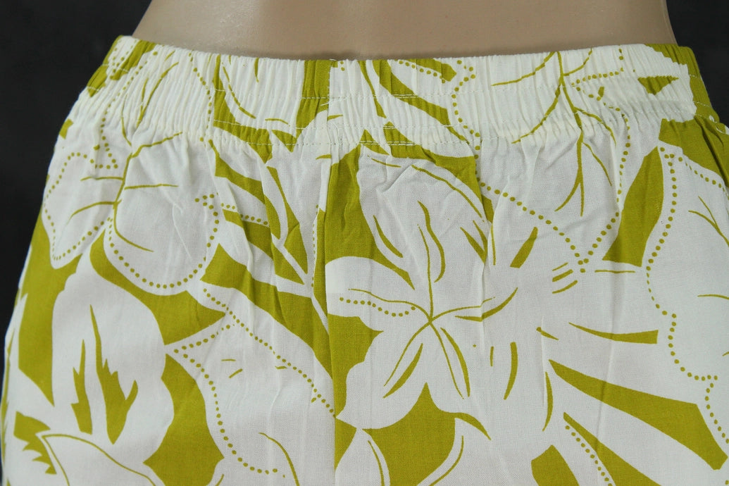 Cream & Mustard Rayon 2-Piece Co-Ord Set with Bead and Aari Neck Embellishment Kurti JCS Fashions