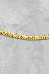 Gold-Plated South Indian Traditional Mango Design Anklet for Women