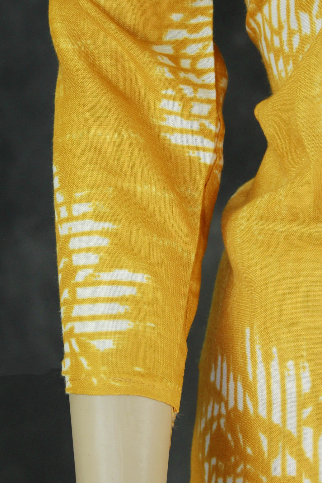 Yellow Cotton 2 Piece Kurta Set for Women