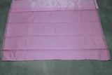 Kubera Pattu Saree - Cream & Pink Kingfisher Zari Border with Blouse, Semi Silk