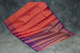 Red Pink Bridal Kumbh Bakasara Pattu Saree with Full Body Zari Work and Traditional Border