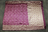 Woven, Embroidered, Floral Print Banarasi Handloom Satin Saree,  Saree comes with blouse