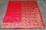 Kamal Paithani Silk Floral Design Pallu Saree With Design Border, Full body small floral butties,  saree comes with blouse