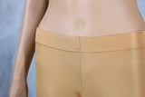 Stone Shimmer Ankle-Length Leggings for Women | 80% Polyester 20% Spandex