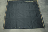 Black Maheswari Silk Cotton Saree with Butta & Zari Border and Blouse Piece