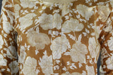Golden Brown Cotton Kurta Set with Pant