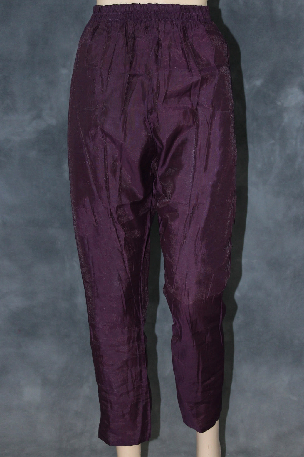 Roman Silk Wine Embroidered 3-Piece Kurta Set with Printed Digital Dupatta and Sequin Zari Handwork Kurti JCS Fashions