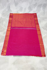 Yellow Korvai Soft Silk Saree with Delicate Gold Zari Buttas and Floral Border
