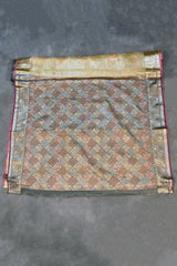 Green Cotton Oraganza Saree with Grand Pallu Zari Weaving and Designer Border, Includes Blouse