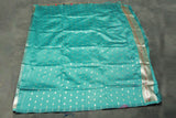 Paithani Tissue Fabric Saree with Zari Weaving Work, Rama Blue Saree with Blouse