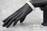 Silver-tone Crystal Bangles for Kids - Perfect for Special Occasions