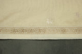 Eswari Textiles Maheswari Silk Cotton Saree with Butta & Zari Border, Cream Body, Blouse Piece Included