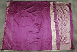Woven, Embroidered, Floral Print Banarasi Handloom Satin Saree,  Saree comes with blouse
