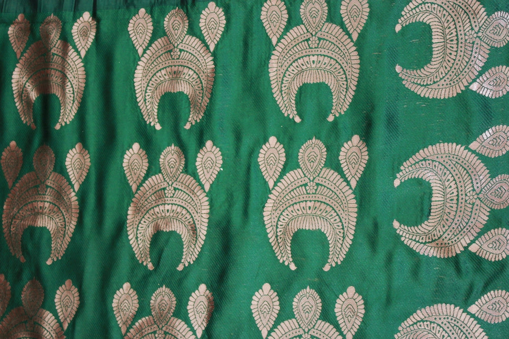 Coconut Silk saree - Silk fabric saree and beautiful jhumka design weaving in pallu and border, saree comes with blouse