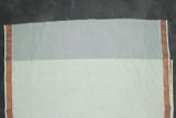 Fabric: Pure Kerala Cotton – lightweight, breathable, 
        •        Design: Rich machine embroidery in Copper zari and thread with detai