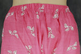 Cotton Pink Kurta Set with Floral Design for Women