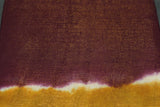 Sungudi Dark Brown Cotton Saree with Gold Zari Border and Diamond Line Pattern Saree JCS Fashions