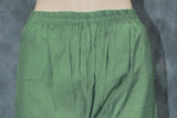 Olive Green Cotton 3-Piece Kurti Set for Women