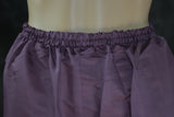 Purple Roman Silk 3-Piece Embroidered Kurti Set with Bead Handwork, Elastic Pants & Digital Dupatta Kurti JCS Fashions