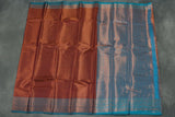 Maroon Bridal Kanjivaram Pattu Saree with Full Body Zari Work and Traditional Border