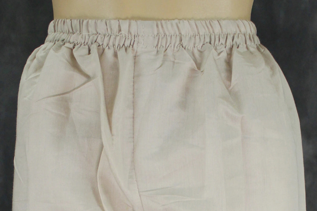 Elegant Beige Roman Silk 3 Piece Set with Embroidery