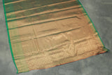 Bridal Red Kubera Silk Saree with Grand Pallu Zari Border and Blouse