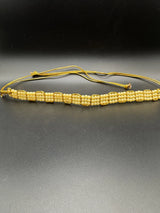 Gold-Tone Pearl Hip Belt with Layered Imitation Pearls – Traditional Adjustable Waist Chain Jewelry JCS Fashions