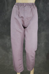 Elegant Lilac Purple Roman Silk 3 Piece Set