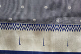 Paithani Tissue Fabric Saree, Full body weaving zari work, saree comes with blouse