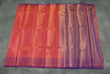 Red Pink Bridal Kumbh Bakasara Pattu Saree with Full Body Zari Work and Traditional Border