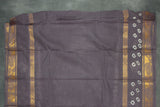 Purple Pure Sungudi Cotton Saree with Bandhani Tie-Dye and Golden Zari Traditional Motif Border Saree JCS Fashions