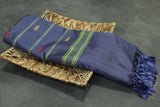 Light Green Vaazhai Naar Saree with Zari Design Border and Small Butta - Includes Blouse Piece