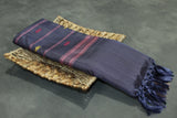 Vaazhai Naar (Banana Pith) Saree with Traditional Zari Border and Small Butta