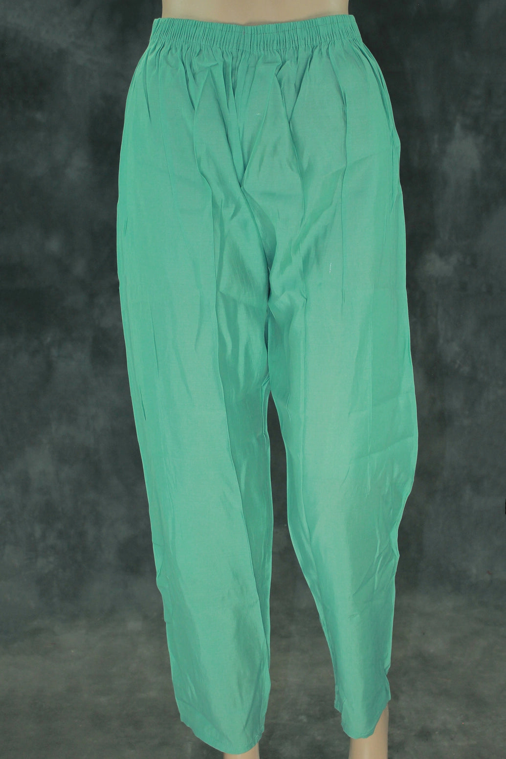 Roman Silk 3-Piece Kurti Set with Elastic Pant and Digital Jacquard Dupatta - Sage Green