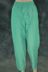 Roman Silk 3-Piece Kurti Set with Elastic Pant and Digital Jacquard Dupatta - Sage Green